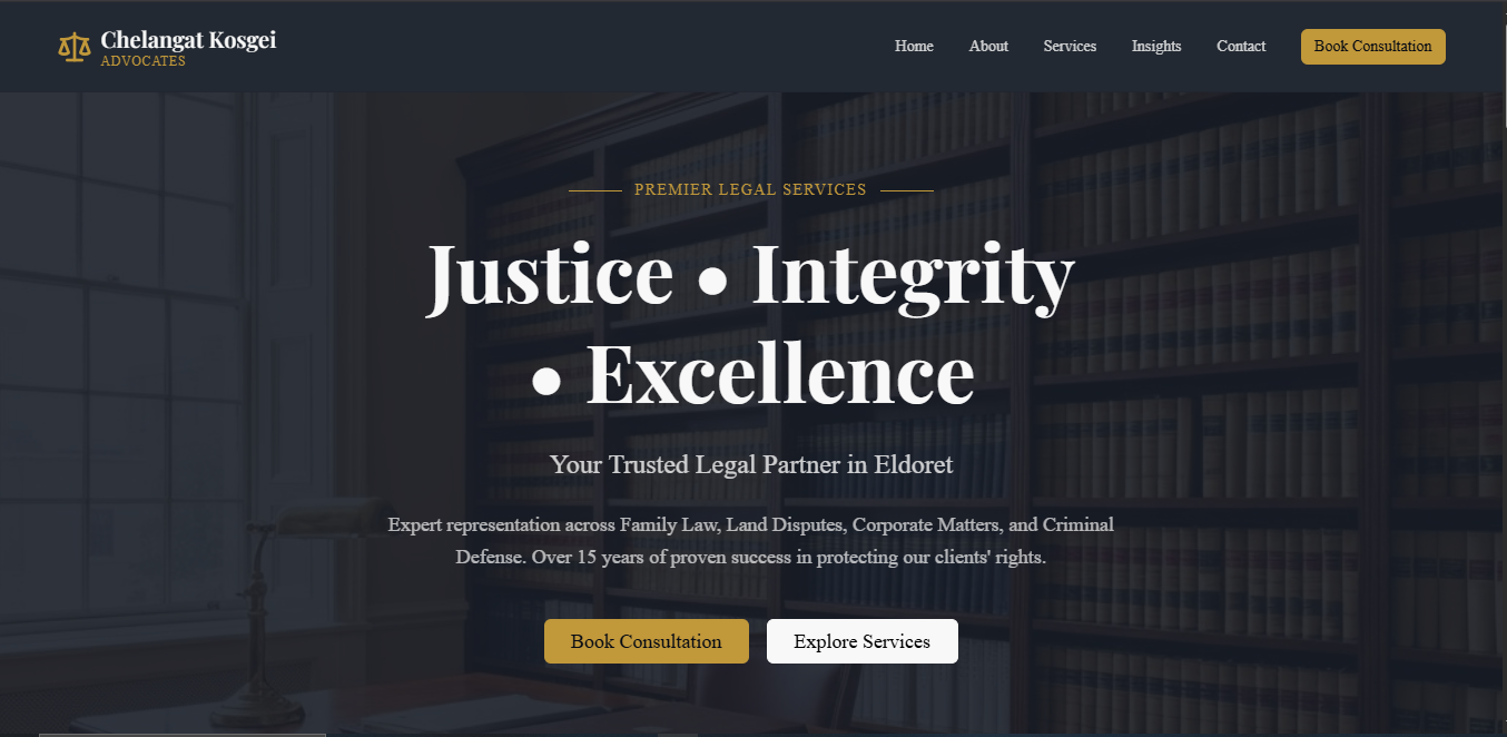 Advocate website